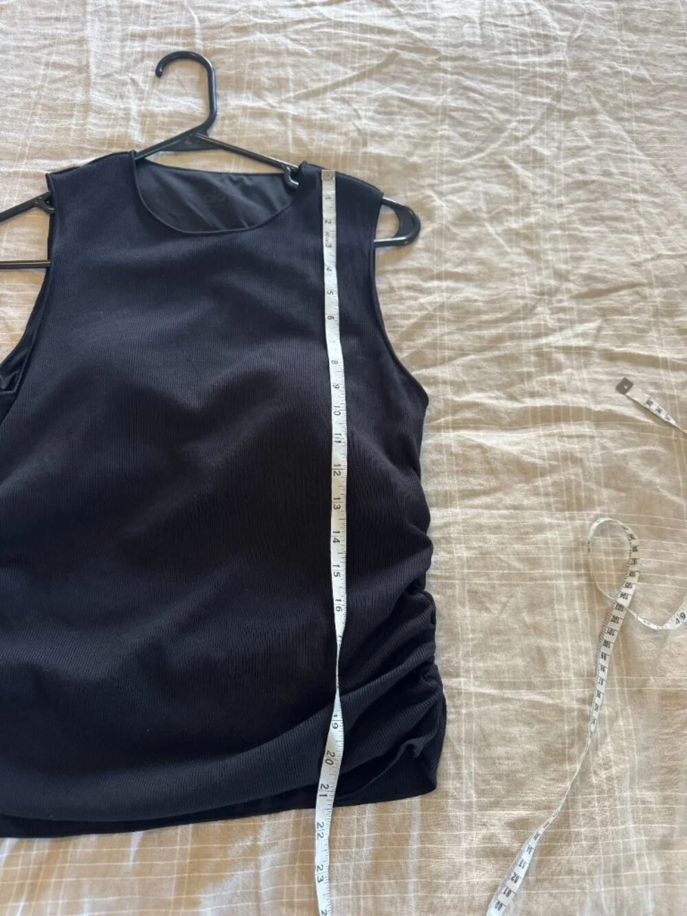 Alo En Pointe Tank Black